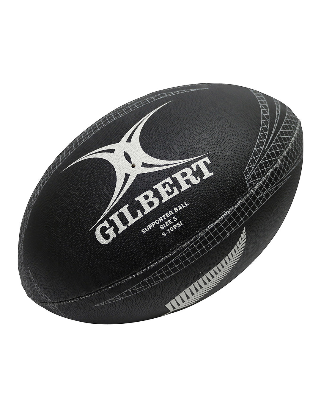 Gilbert Rugby Union - All Blacks Replica Ball - Size 5