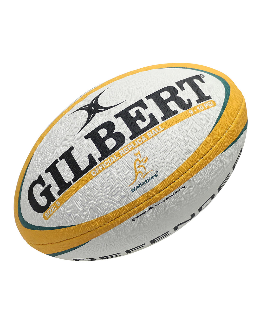 Gilbert Rugby Union - Wallabies Replica - Size 5 (2024)