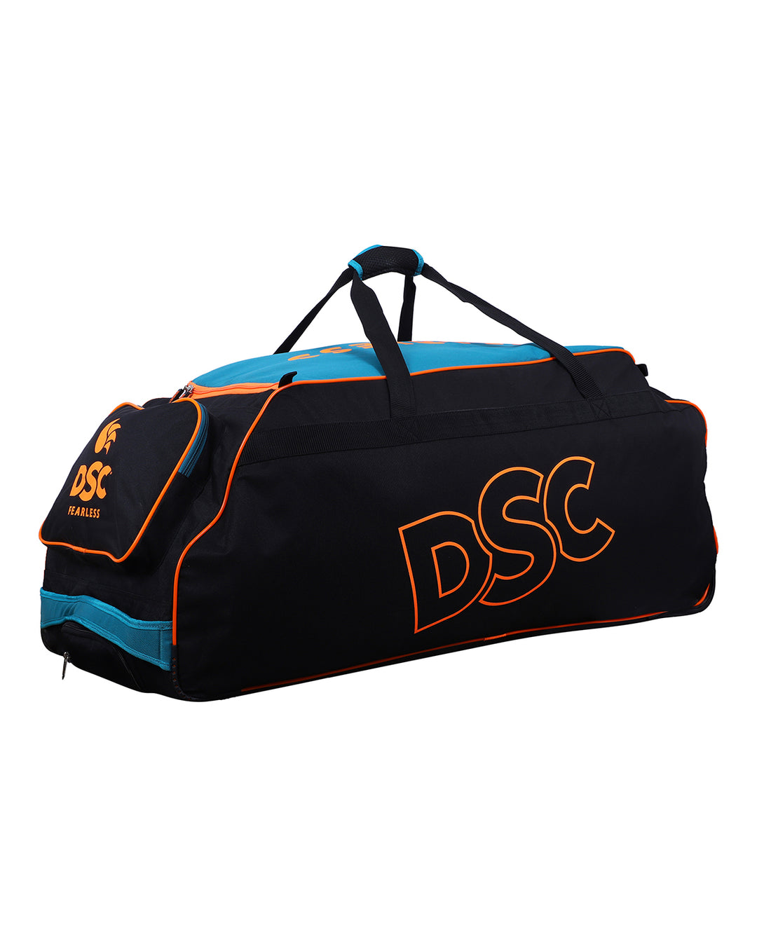 DSC Intense Speed Cricket Kit Bag - Wheelie - Large - Green/Orange