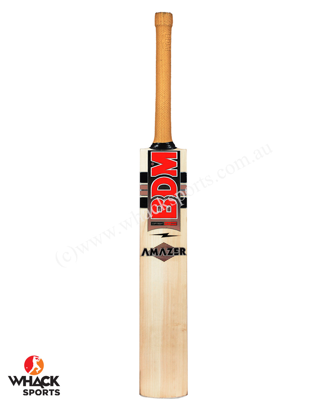 BDM Amazer Grade 1 English Willow Cricket Bat - SH