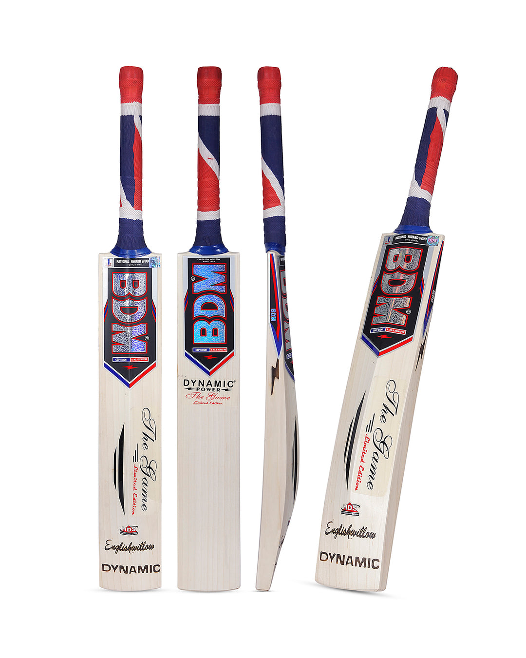 BDM Dynamic Power Limited Edition Player Grade English Willow Cricket Bat - SH