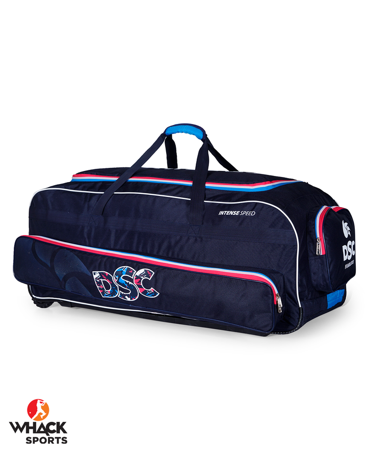 DSC Intense Speed Cricket Kit Bag - Wheelie - Large - Blue