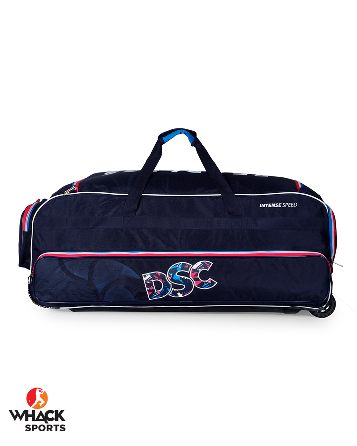 DSC Intense Speed Cricket Kit Bag - Wheelie - Large - Blue