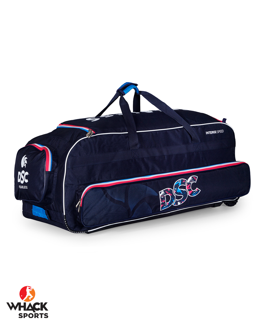 DSC Intense Speed Cricket Kit Bag - Wheelie - Large - Blue