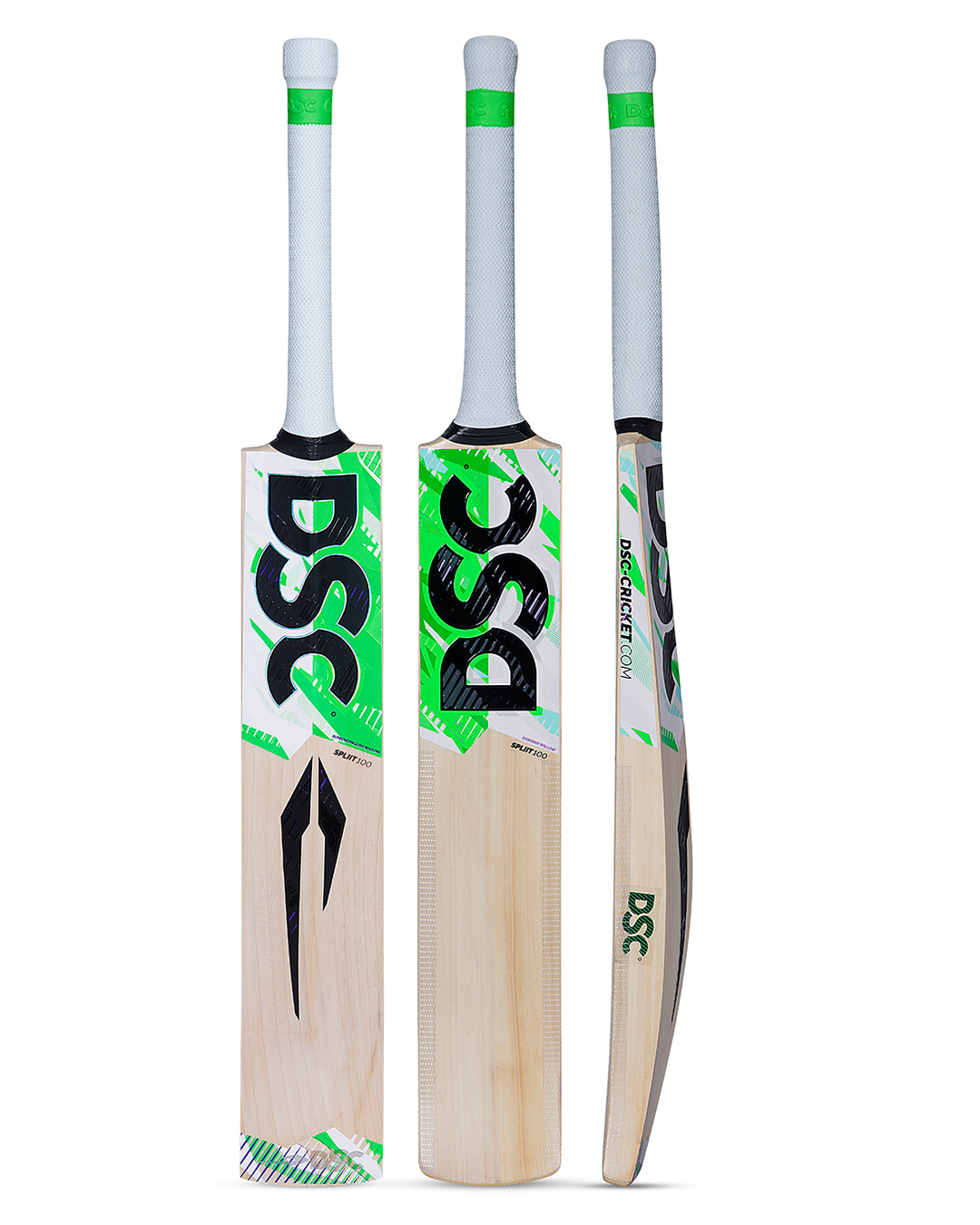 DSC Spliit 100 Kashmir Willow Cricket Bat - Boys/Junior