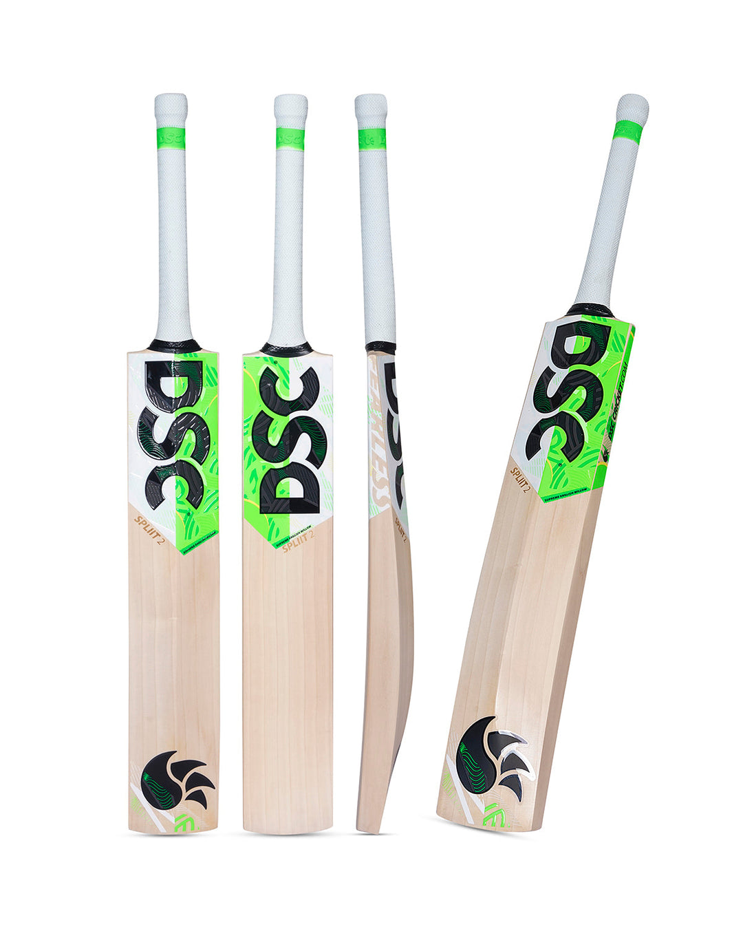 DSC Spliit 2 English Willow Cricket Bat - Youth/Harrow (2024/25)