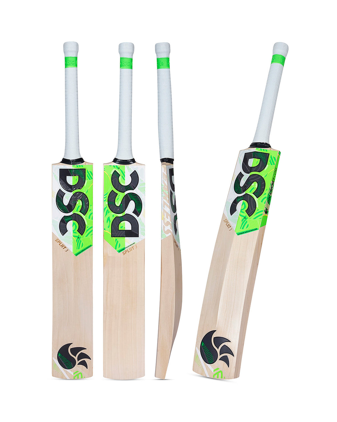 DSC Spliit 3 English Willow Cricket Bat - Senior LB (2024/25)