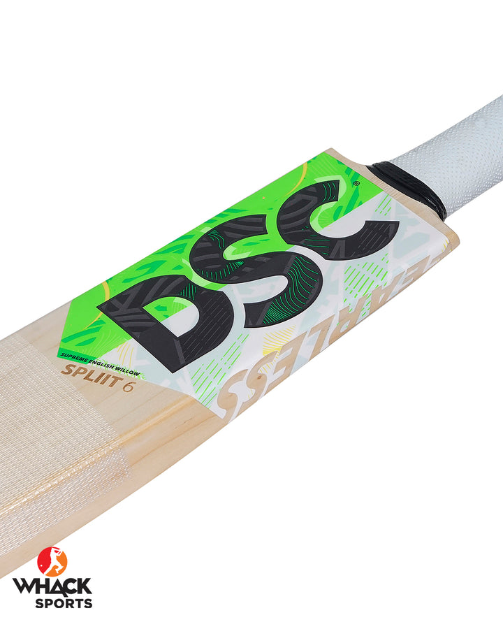 DSC Spliit 6 English Willow Cricket Bat - Boys/Junior (2024/25)