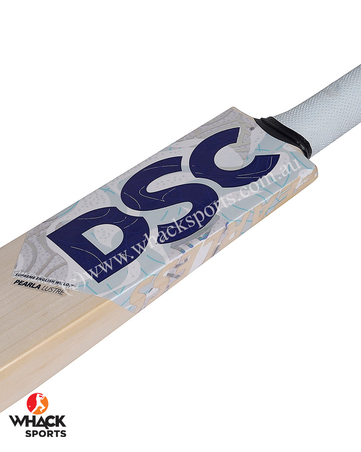DSC Pearla Lustre Players Grade English Willow Cricket Bat - Small Adult (2024/25)