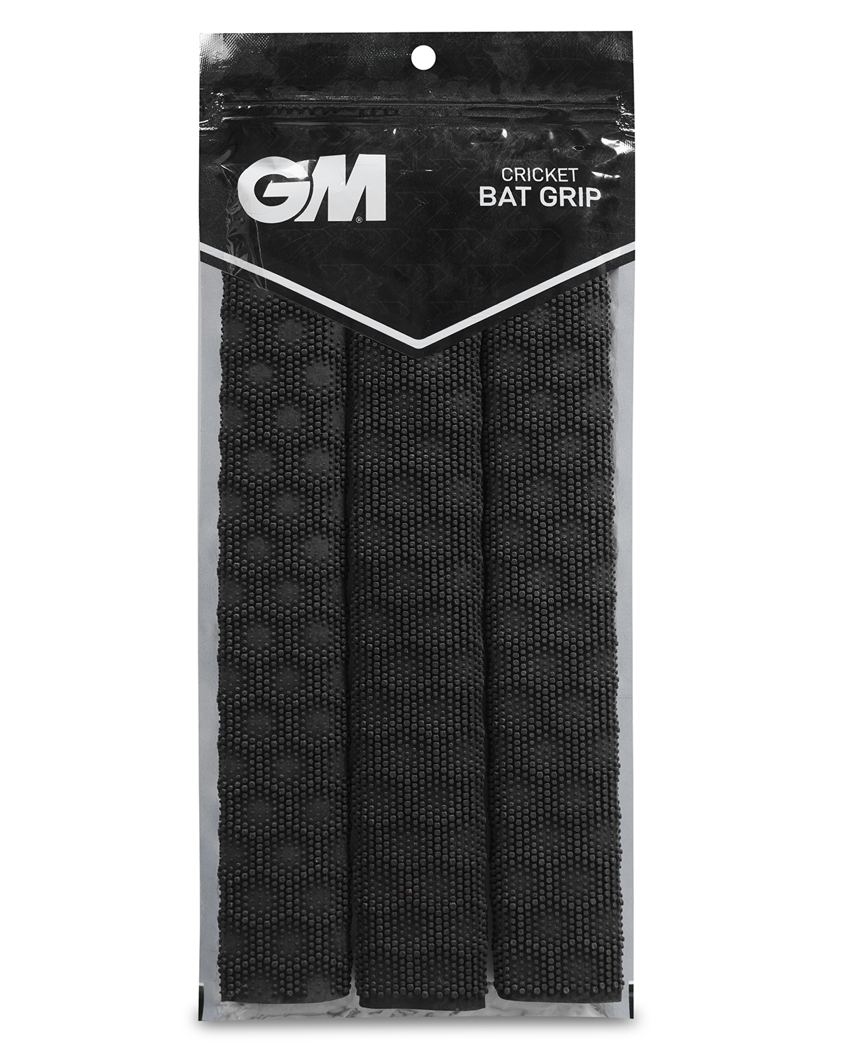 GM Hex Cricket Bat Grip - Black (2025 - View #4