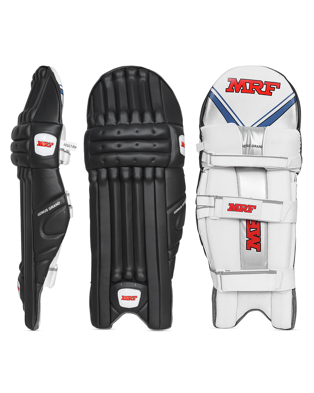 MRF Genius Grand Edition Cricket Batting Pads - Adult - Black