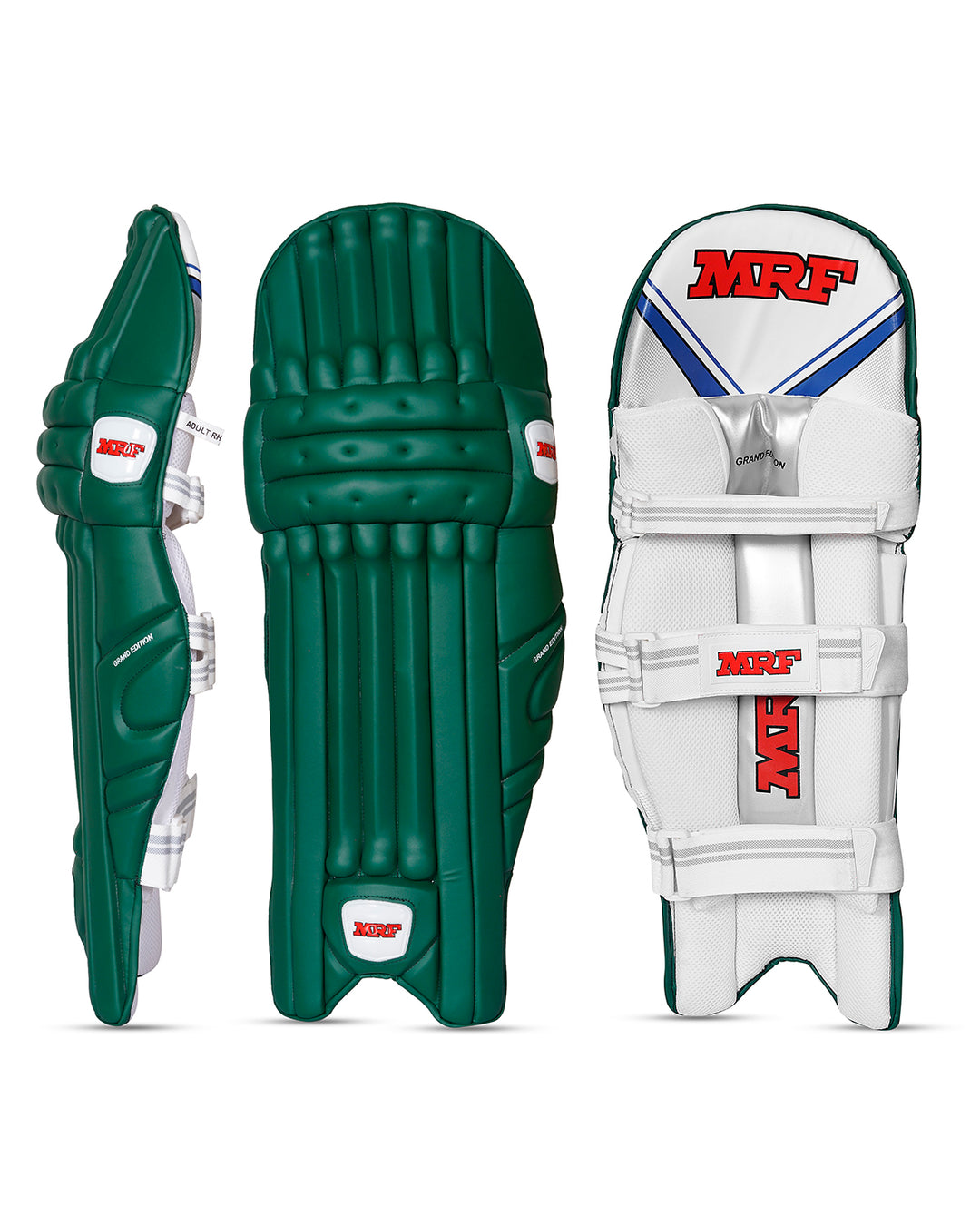 MRF Genius Grand Edition Cricket Batting Pads - Adult - Green
