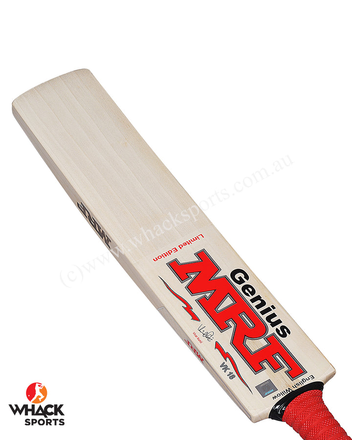 MRF Virat Kohli Limited Edition Grade 1 English Willow Cricket Bat - Youth/Harrow