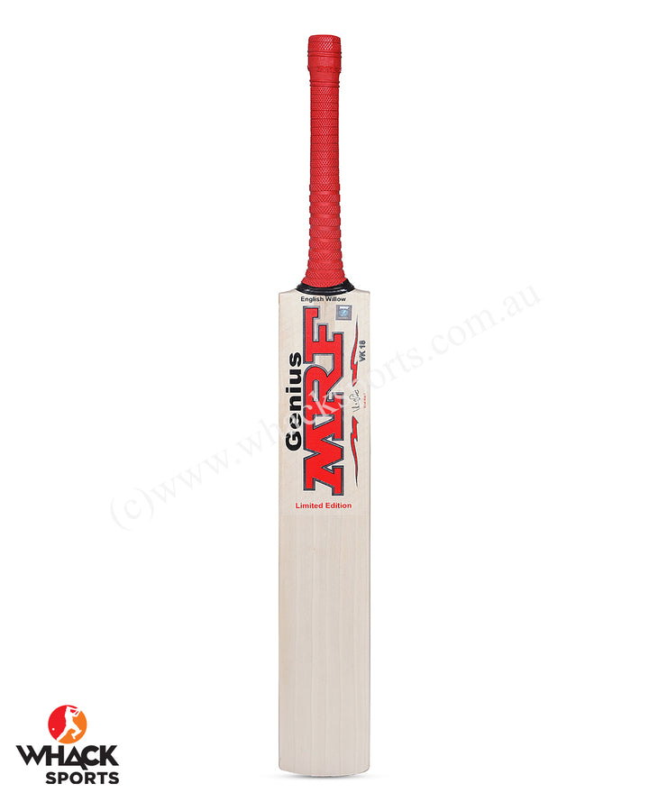 MRF Virat Kohli Limited Edition Grade 1 English Willow Cricket Bat - Youth/Harrow