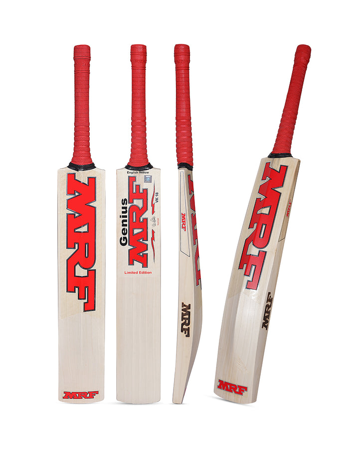 MRF Virat Kohli Limited Edition Grade 1 English Willow Cricket Bat - Youth/Harrow