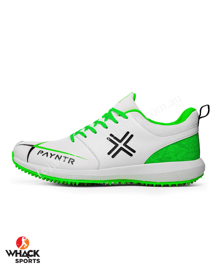 Payntr V Pimple Cricket Shoes - Rubber - Green