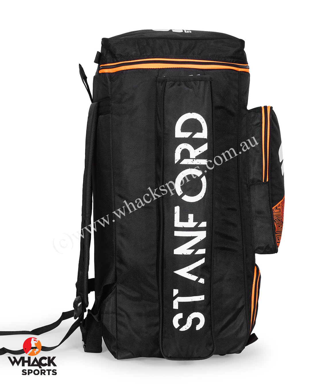 SF Almandus Players Cricket Kit Bag - Duffle - Large - Black/Orange
