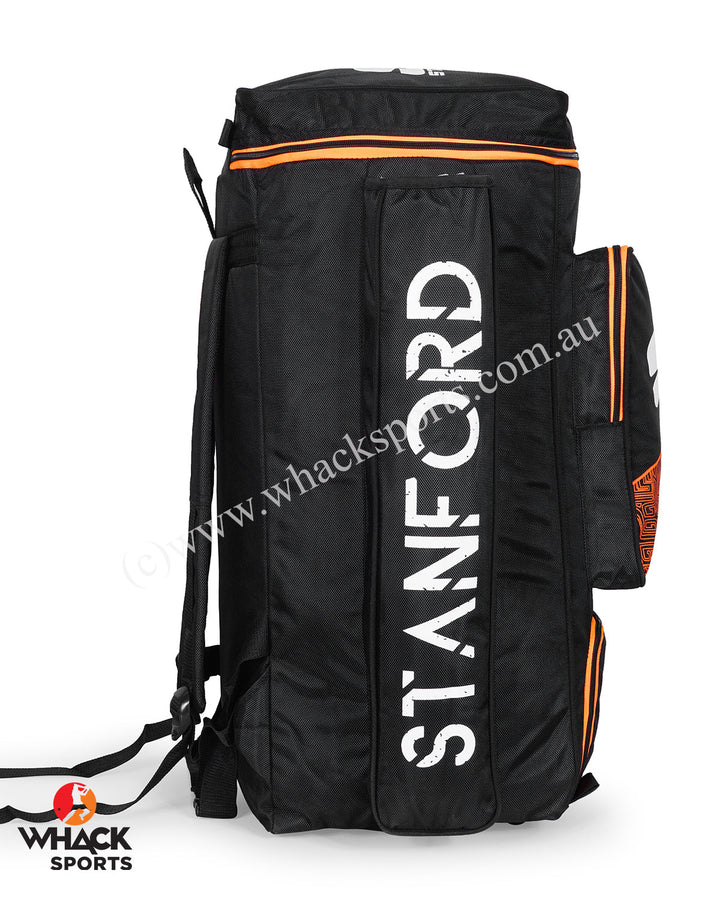 SF Almandus Players Cricket Kit Bag - Duffle - Large - Black/Orange