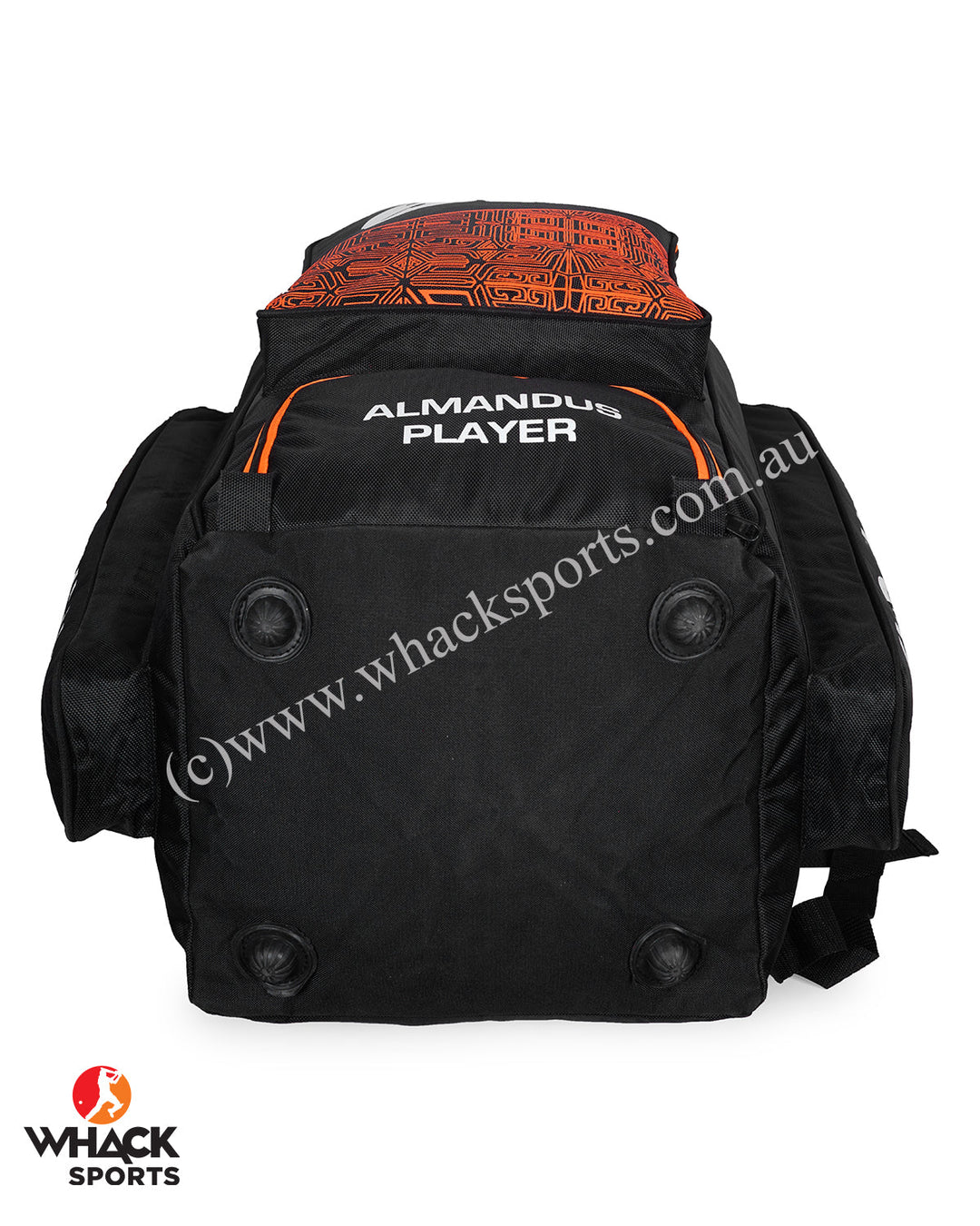 SF Almandus Players Cricket Kit Bag - Duffle - Large - Black/Orange