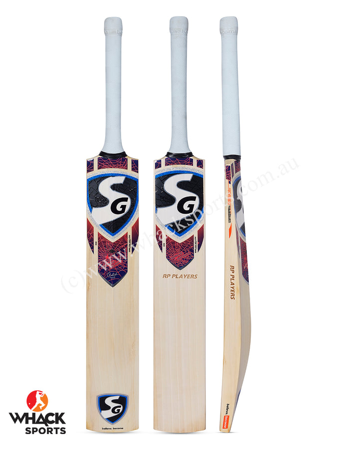 SG RP Players English Willow Cricket Bat - Boys/Junior