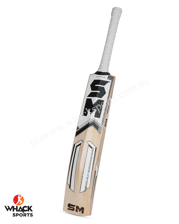 SM V6 English Willow Cricket Bat - Boys/Junior