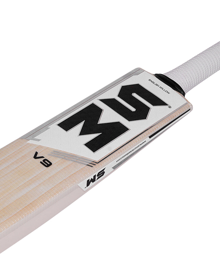 SM V9 English Willow Cricket Bat - Boys/Junior