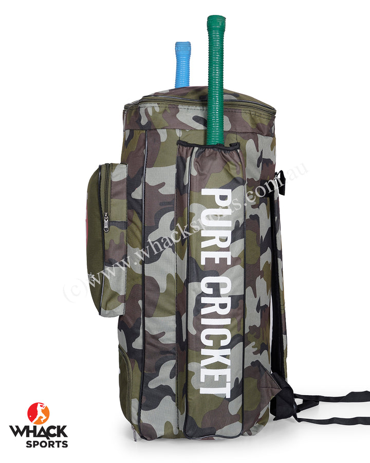 SS TON Camo Cricket Kit Bag - Duffle - Medium