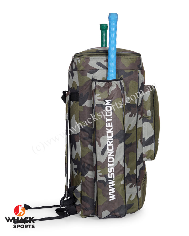 SS TON Camo Cricket Kit Bag - Duffle - Medium
