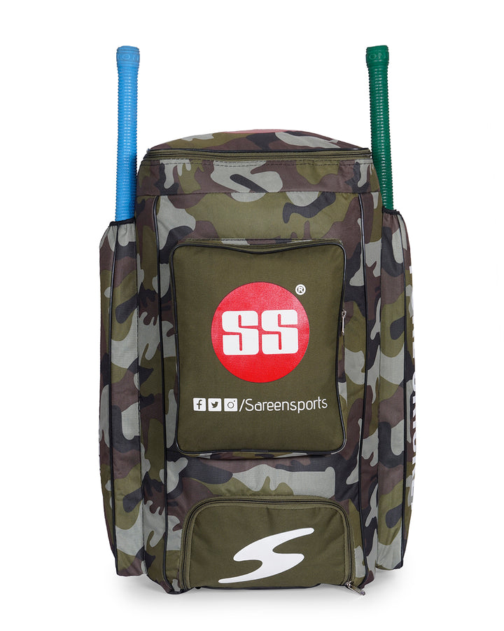 SS TON Camo Cricket Kit Bag - Duffle - Medium