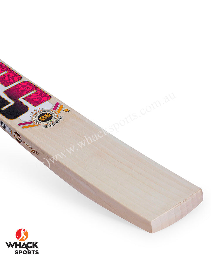 SS Gladiator Player Grade English Willow Cricket Bat - SH