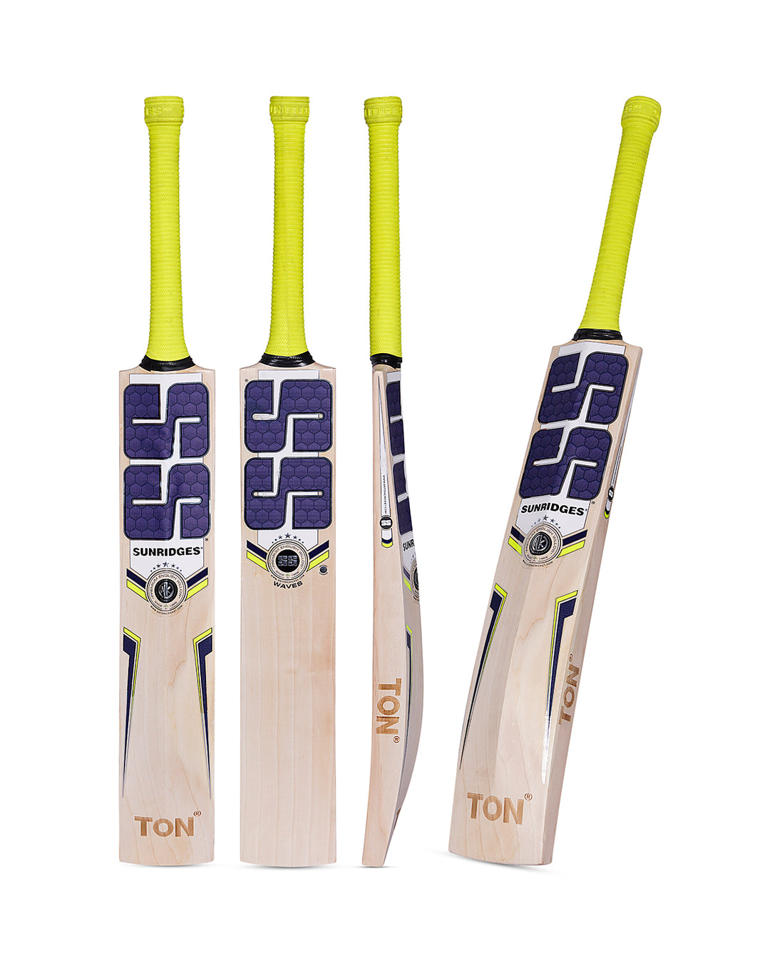 SS Waves English Willow Cricket Bat - SH