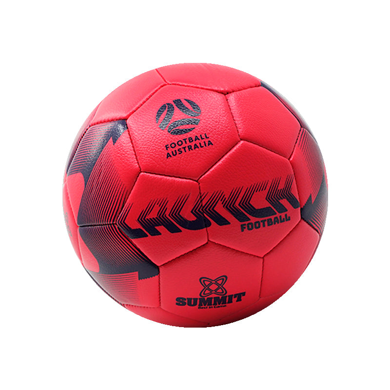 SUMMIT Football Australia Launch Soccer Ball Red