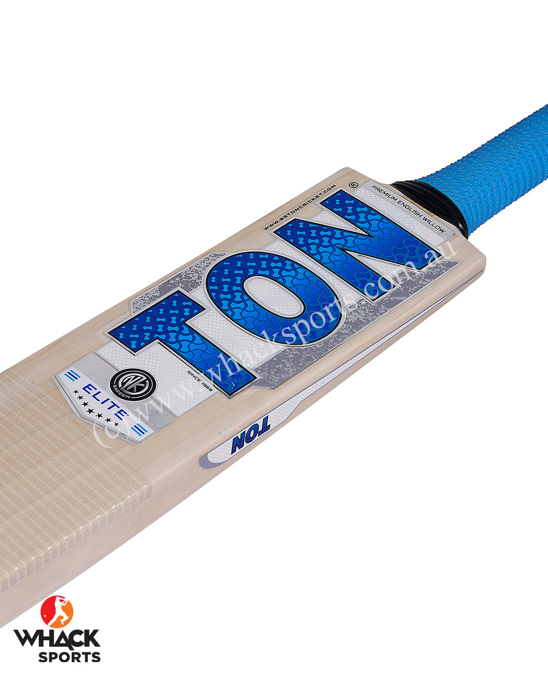 TON Elite English Willow Cricket Bat - Youth/Harrow