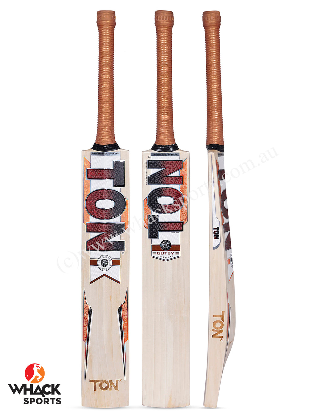 TON Gutsy English Willow Cricket Bat - SH