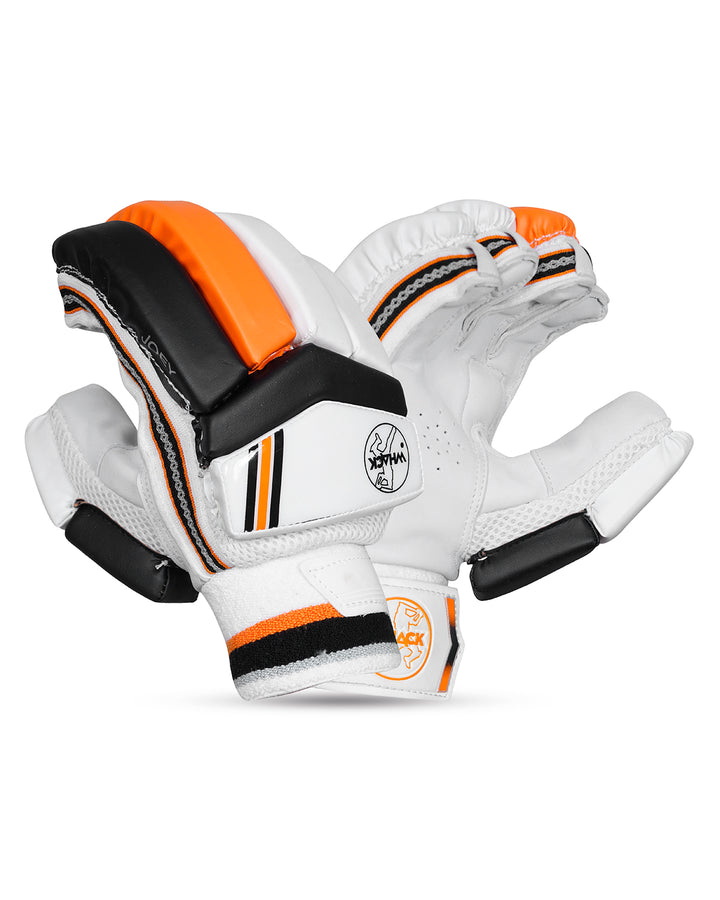 WHACK Joey ORANGE Cricket Kashmir Willow Bundle Kit - Junior