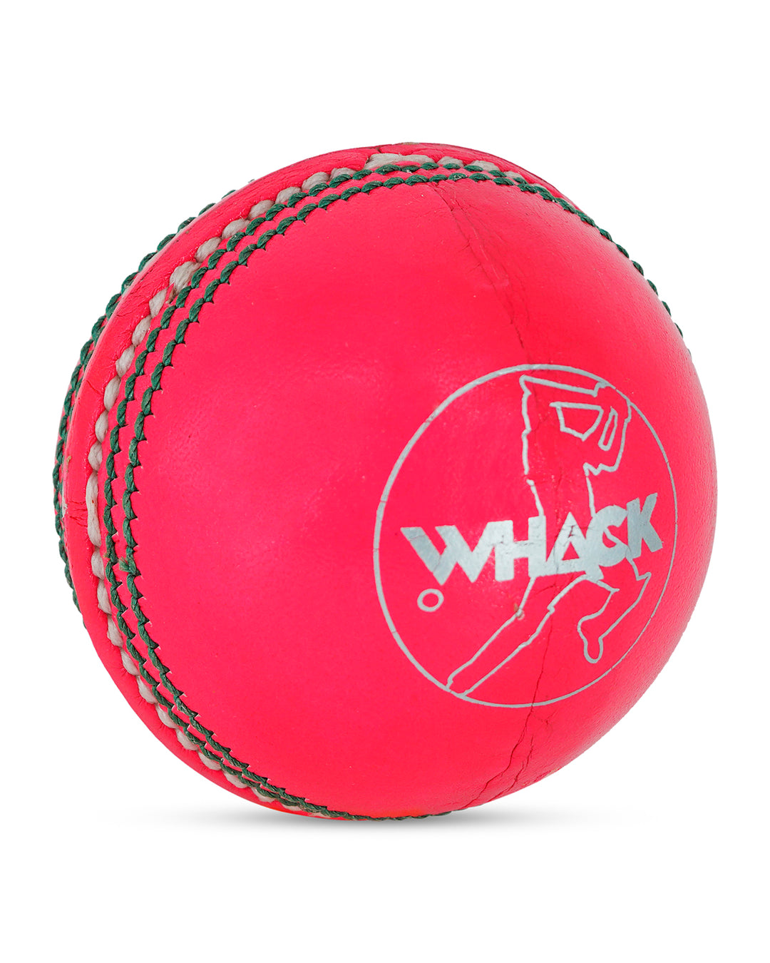 WHACK Legacy Australian Hide Cricket Ball - 4 Piece - 142gm - Pink