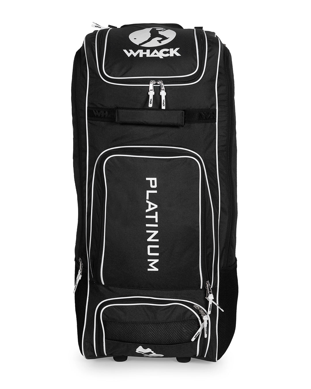 WHACK Platinum Cricket Kit Bag - Wheelie Duffle - Large - Black