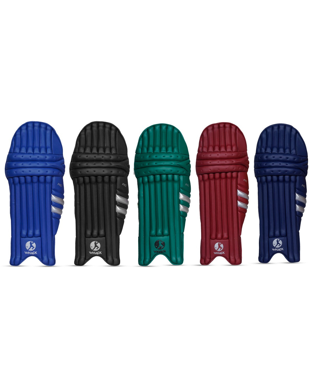 WHACK Pro Cricket Batting Pads - Coloured - Large Adult