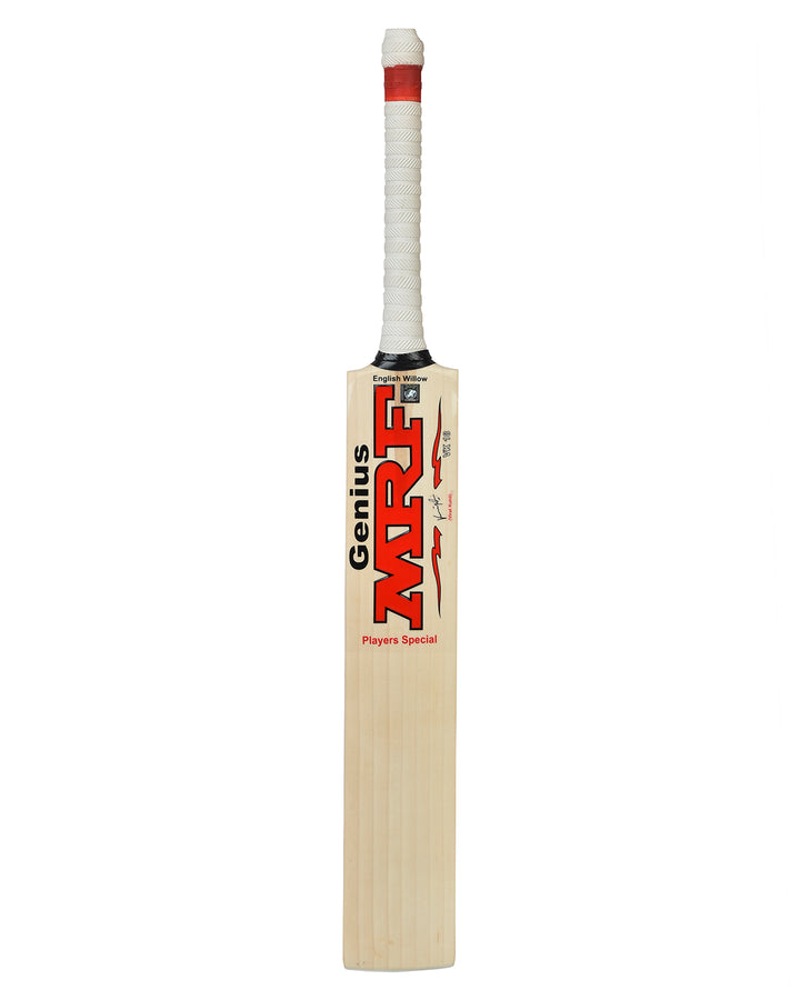 MRF Genius Players Special English Willow Cricket Bat - Boys/Junior