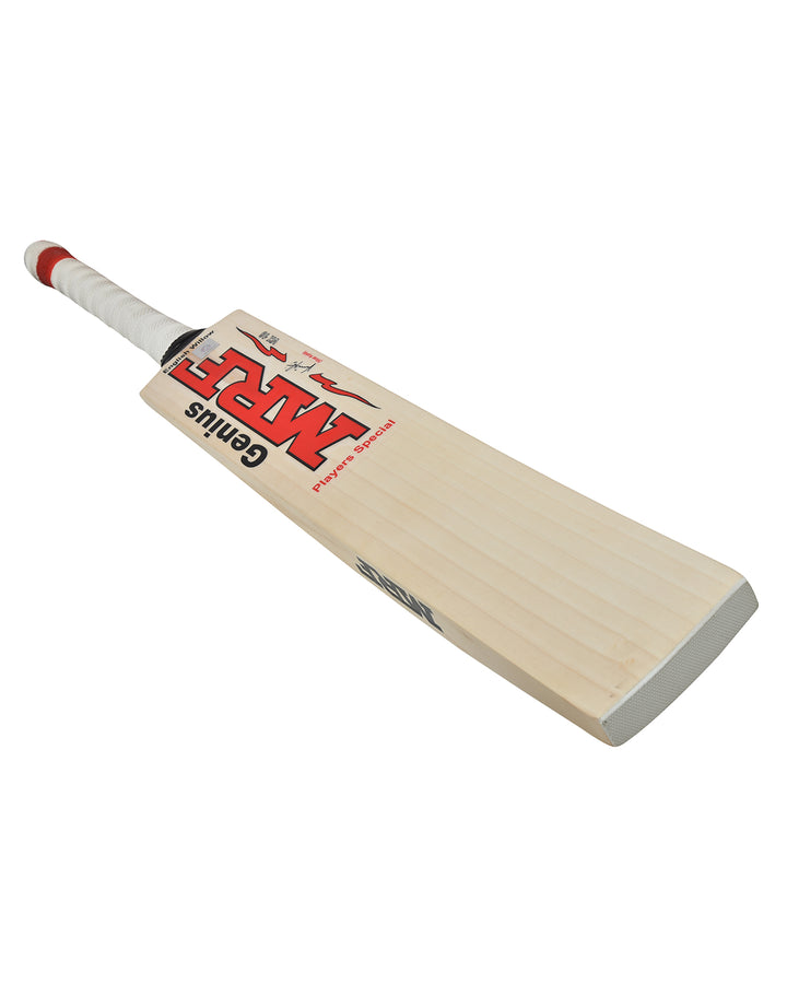 MRF Genius Players Special English Willow Cricket Bat - Boys/Junior