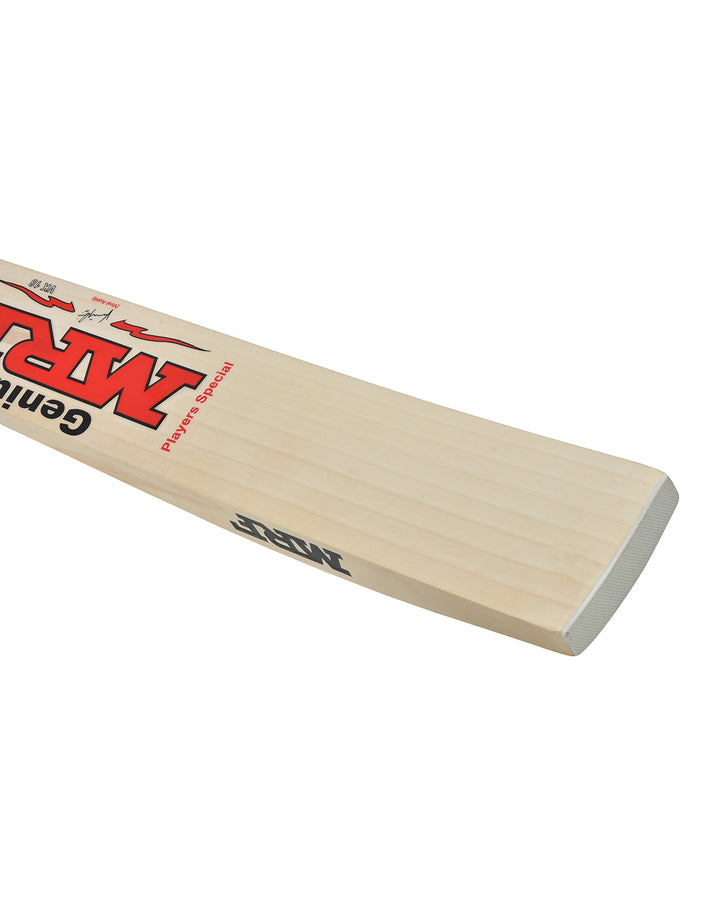 MRF Genius Players Special English Willow Cricket Bat - Boys/Junior
