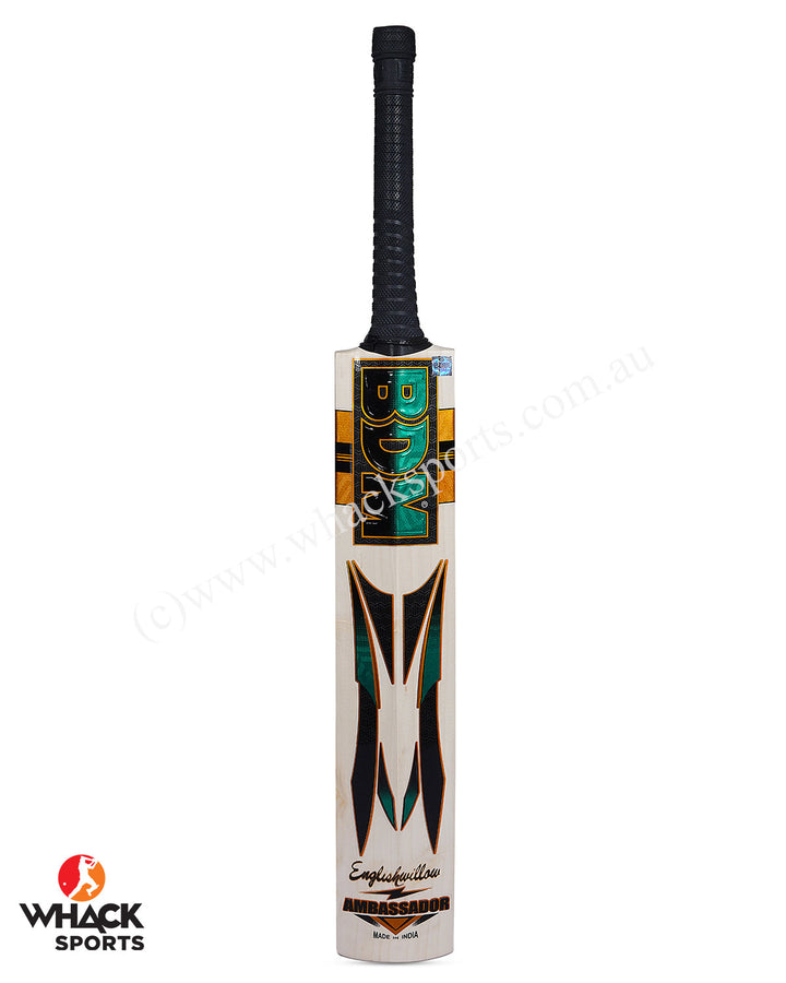 BDM Ambassador Grade 2 English Willow Cricket Bat - SH