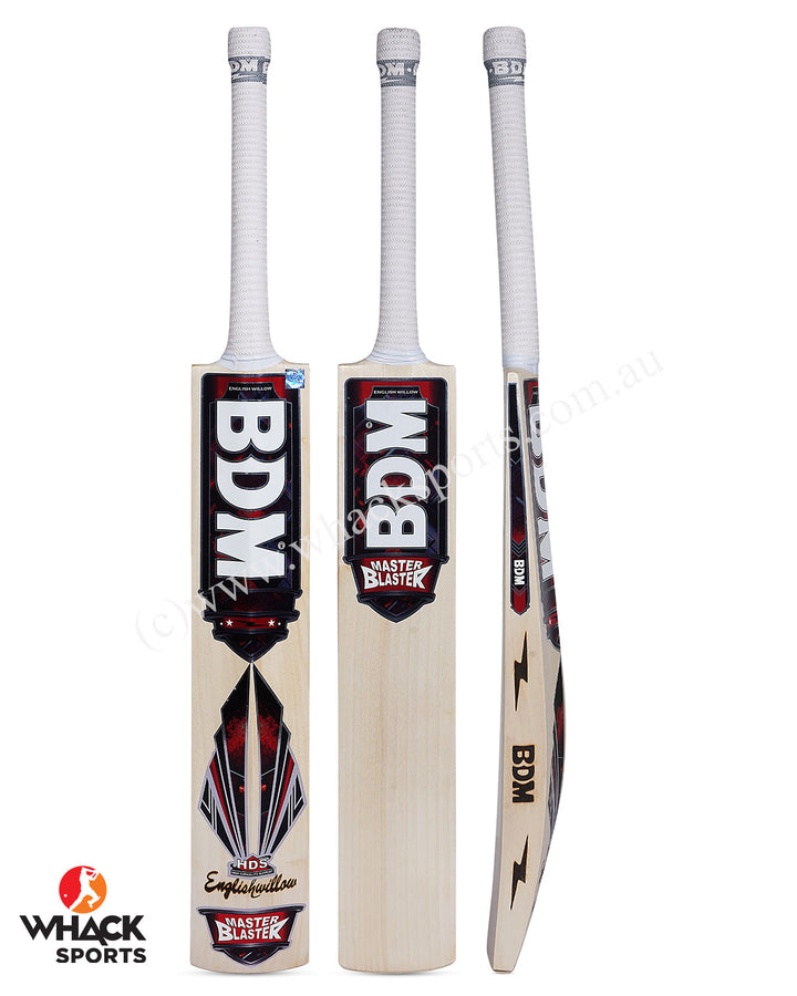 BDM Master Blaster Grade 1 English Willow Cricket Bat - SH