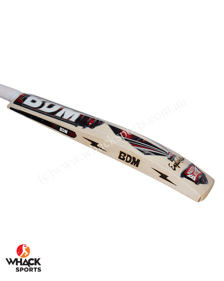 BDM Master Blaster Grade 1 English Willow Cricket Bat - SH