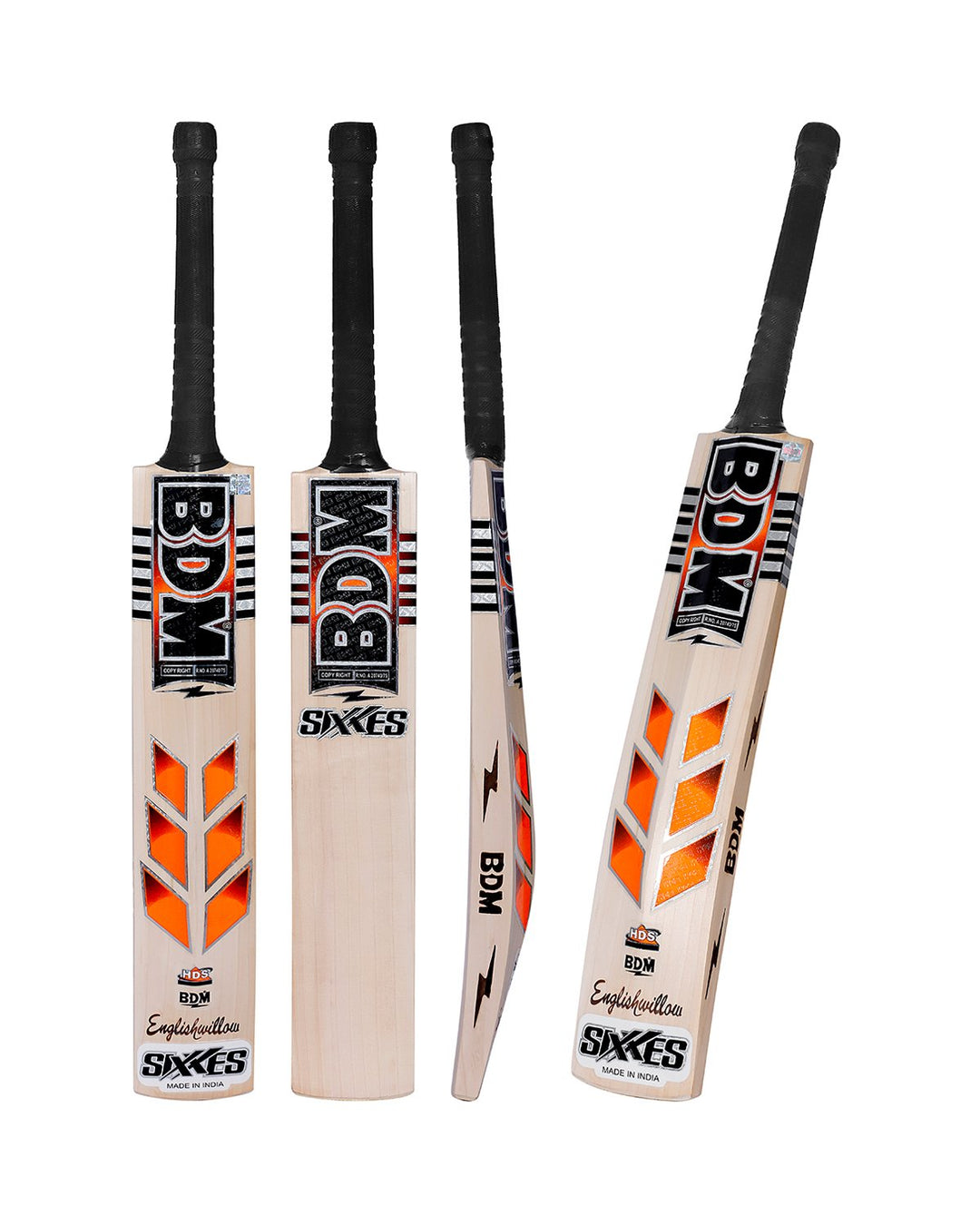 BDM Sixes Grade 2 English Willow Cricket Bat - SH