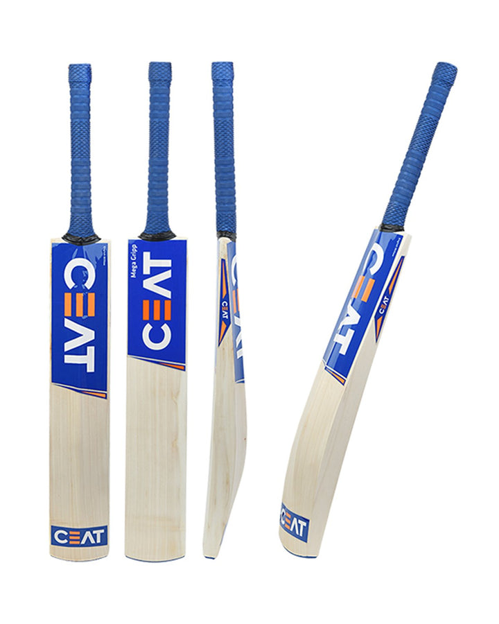 Ceat Mega Grip English Willow Cricket Bat - SH