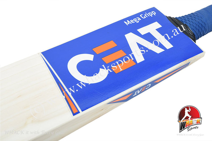 Ceat Mega Grip English Willow Cricket Bat - SH