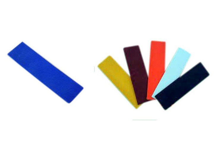 Cricket Bat Rubber Toe Guard (Multicolour) With Glue Kit