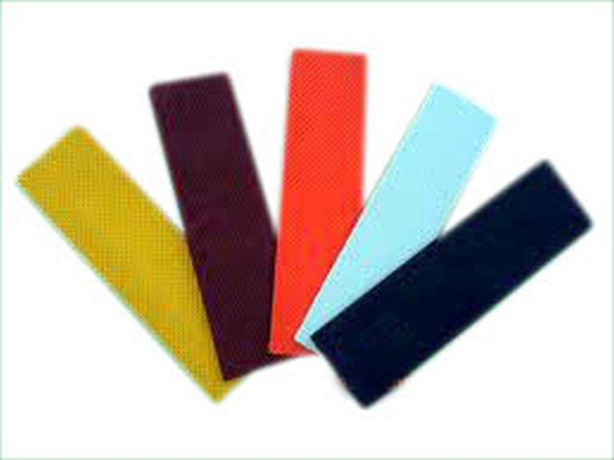 Cricket Bat Rubber Toe Guard (Multicolour) With Glue Kit