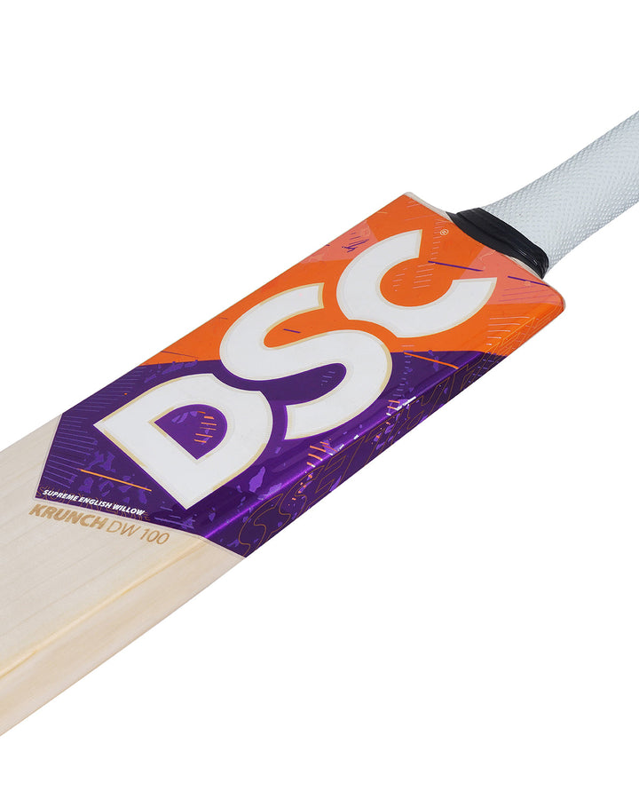 DSC Krunch DW 100 English Willow Cricket Bat - SH (2023/24)